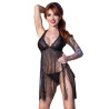 Chilirose - Cr 4462 Babydoll Noir L/Xl